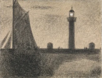 Fyren i Honfleur, 1886.