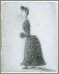 The Walker with a Muff, c.1884