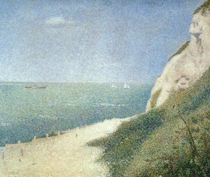 Stranden vid Bas Butin, Honfleur, 1886