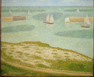 Port-en-Bessin, ingång till yttre hamnen