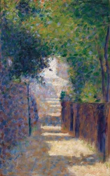 Rue Saint-Vincent på våren, omkring 1884