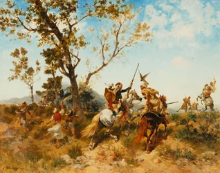 Ett arabiskt Hawking-parti, 1907