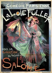 Loie Fuller som Salome, 1895