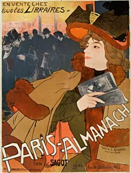 Paris-almanackan, ca. 1900.