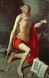 Sankt Jerome, ca. 1620 swed