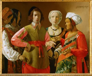 teller (målning på duk)