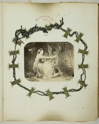 Utan titel [kvinna spinning], 185568.