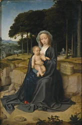 Vila på flykten till Egypten, ca 1515