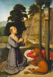 Sankt Hieronymus i öknen