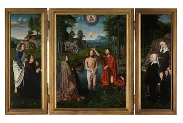 The Baptism of Christ, c.1502-08 (olja på panel)