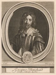 Jacques Blanchard, ur boken Les hommes illustres ..., volym II, av Charles Perrault