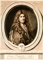 Porträtt av Jean-Baptiste Lully (etsning)