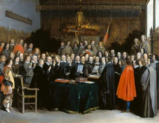 Ratifikationen av Münsterfördraget, 1648