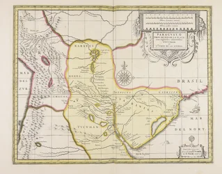 Paraguayo prov. från Rio de la Plata med de angränsande regionerna Tucuman och S.ta Cruz de la Sierra