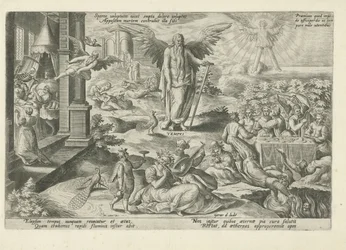 Fader Tid mitt bland lättsamma människor Sperne voluptates nocet empta dolore uoluptas (...) (titel på objekt) Moralizing Allegories of Time (serietitel)