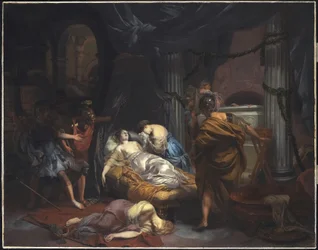 Kleopatras död, 1686