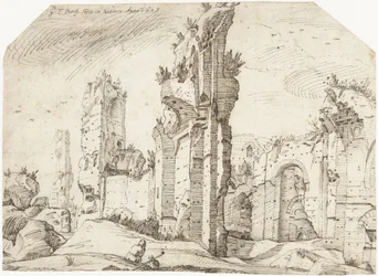 Ruinerna av Caracalla-baden