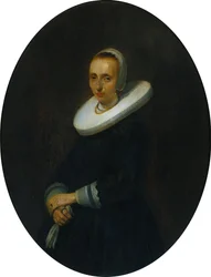 Johanna Bardoel (död efter 1667). Hustru till Gerard van der Schalcke