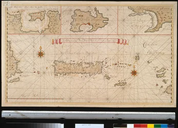 Kontur av ön St. John av Puerto Rico