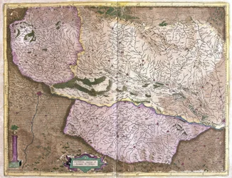 Alsace, norra Frankrike (gravyr