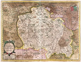 Bourbonnais, Frankrike (gravyr