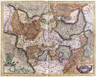 Braunschweig och Magdeburg, Tyskland (gravyr