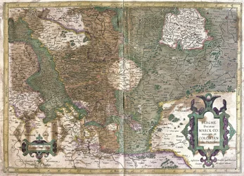 Köln, Waldeck (Hessen), Tyskland (gravyr