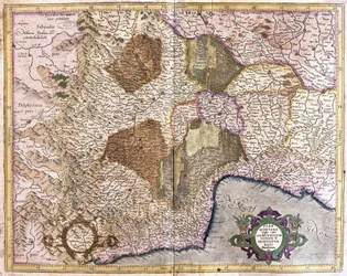 Piemond, Genua och Montserrat (gravyr
