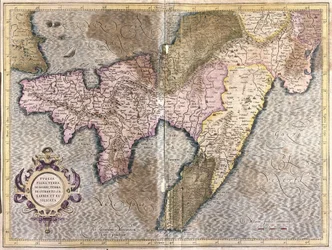 Puglia, Calabria och Basilicata, Italien (gravyr