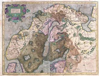 Sverige och Norge (gravyr