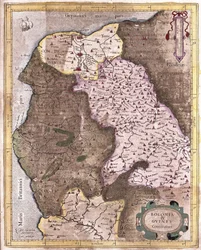 Kustlinjen från Berck till Gravelines, Belgien (gravyr