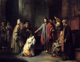 Christ and the Adulteress, 1653 