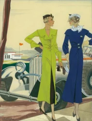 Dammode 1932 / bilrockar / Gerd Hartung