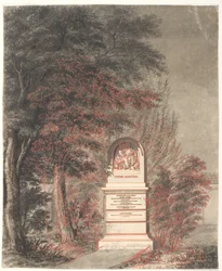 Georg Nielsens gravmonument på Assistens kyrkogård