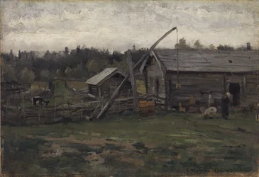 Gammal ladugård, Hedmark