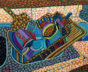 Kitchen Sink 2, 2021 (olja på duk)