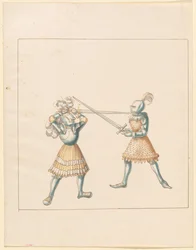 Freydal, The Book of Jousts and Tournament of Emperor Maximilian I: Combats on Foot (Jousts) (Volume III): Plate 162