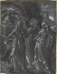 De tre kvinnorna vid graven [recto]