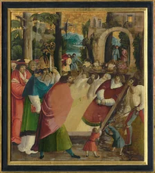 Fynd av relikerna från Sankt Stefan den första martyren, ca 1515.