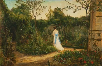 En promenad i trädgården
