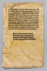 Ars Minor av Aelius Donatus, tryckt av Konrad Dinckmut, Ulm, c.1476-80 (blockbok)