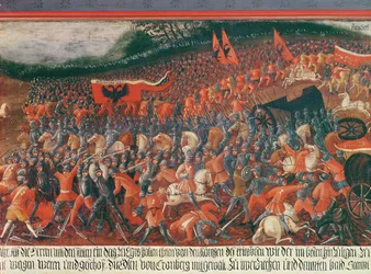 Slaget vid Kronenberg, Tyskland ca 1388