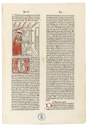 Biblie Germanica, Augsburg: Anton Sorg, 20 juni 1477 (träsnitt inbundna i svinläder över träskivor)