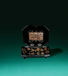 Box, Eger verkstäder, mitten av 1600-talet (eboniserat och betsat trä)