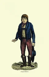 Caspar Hauser (ca 1812-1833) (senare färgläggning)