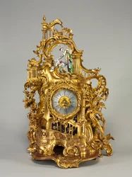 Ur, urverksmakare Baumgartinger, ca 1750