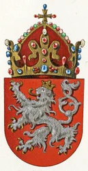 Böhmens vapen, c.1898