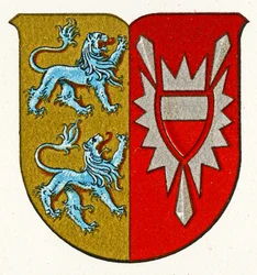 Schleswig-Holsteins vapen, c.1898