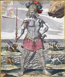 Colossal King Astride His Empire, c.1750 (gravyr)