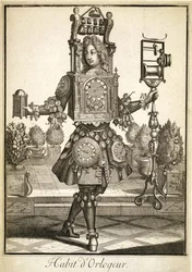 Kostym för en Clock Maker, pub. av Gerard Valck (16512-1726) c.1690